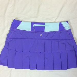 Lululemon Purple Pace Setter Skirt
